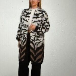 Animal Print Oliver.O Cardigan. New with Tags